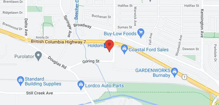 map of 1905 2225 HOLDOM AVENUE